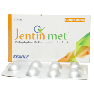Jentin Met 50/1000mg Tablets