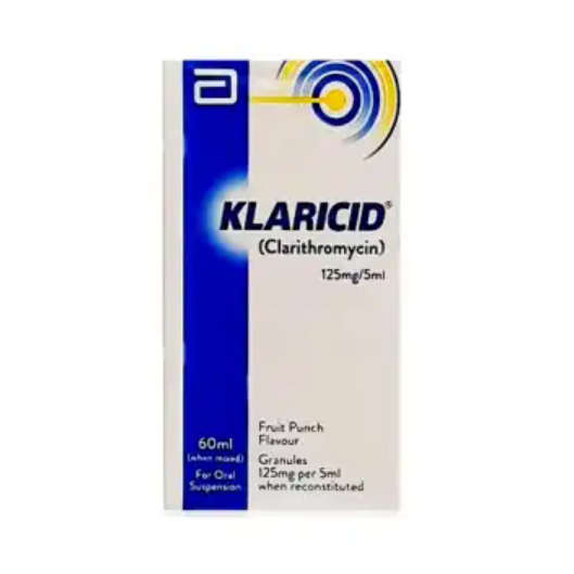 Klaricid 125mg/5Ml 60Ml Suspension
