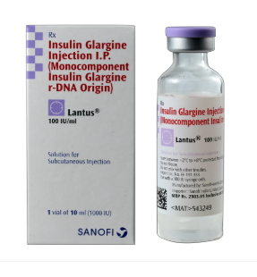 Lantus 100 IU/ML Vial