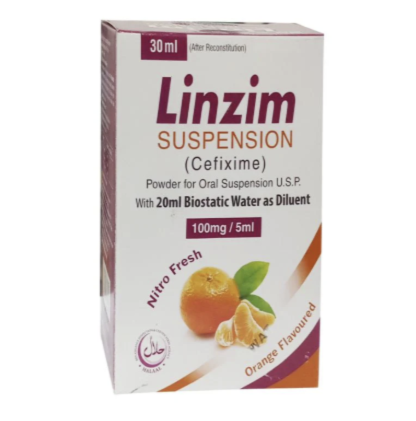Linzim 100mg Suspension 30Ml