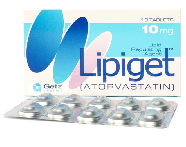 Lipiget 10mg Tablets