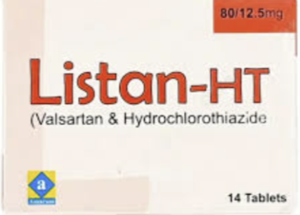Listan-HT 80/12.5mg Tablets