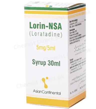 Lorin NSA 5mg Syrup 30Ml