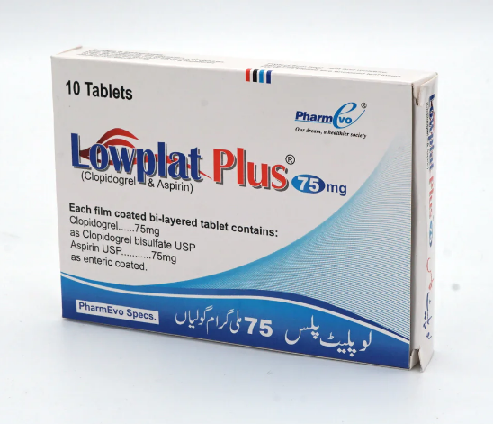 Lowplat Plus 75mg Tablets