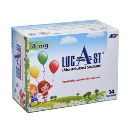 Lucast 4mg Sachets