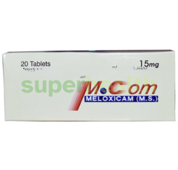 M.Com 15mg Tablets
