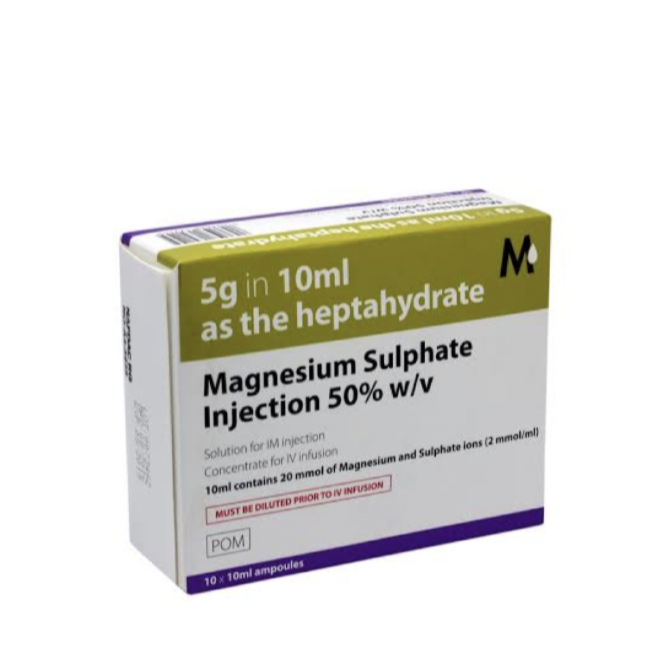 Magnesium Sulphate 50%w/v I.V./I.M. Injection
