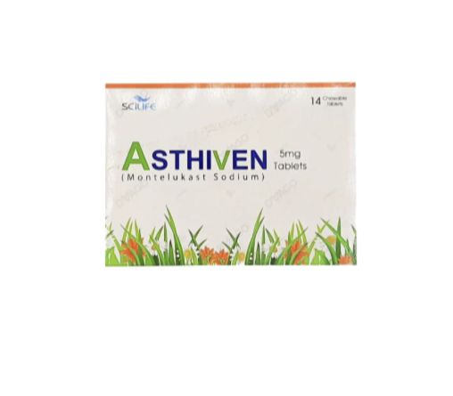 Asthiven 5mg Tablets