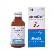 Megaklar 125mg Suspension