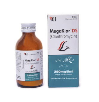 Megaklar DS 250mg/5ml Dry Suspension