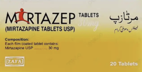 Mirtazep 30mg Tablets