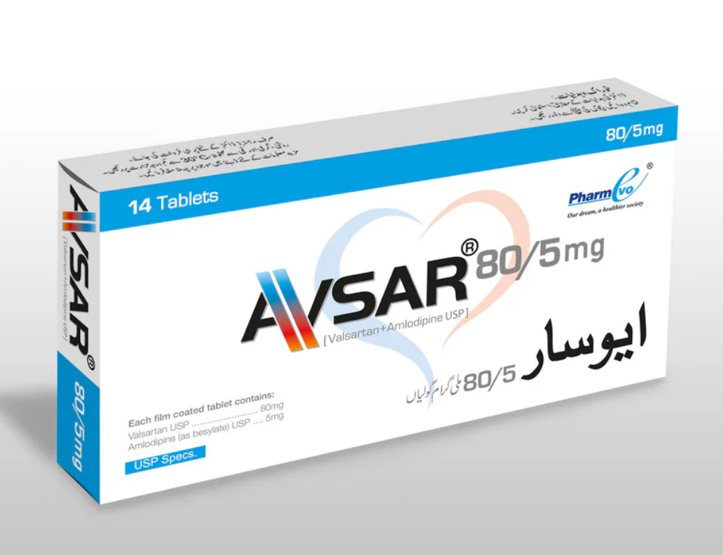 Avsar 5/80mg Tablets