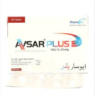 Avsar Plus 160/5/25mg Tablets