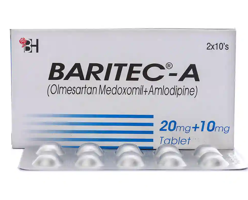 Baritec-A 20mg+10mg Tablets