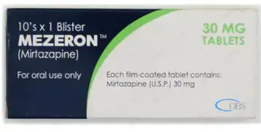 Mezeron 30mg Tablets