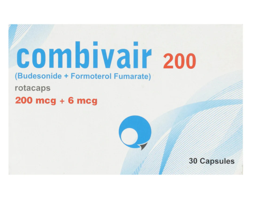Combivair 200mcg+6mcg Capsules