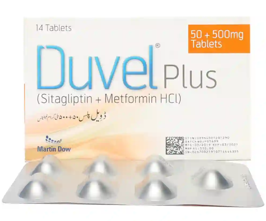 Duvel Plus 50mg/500mg Tablets