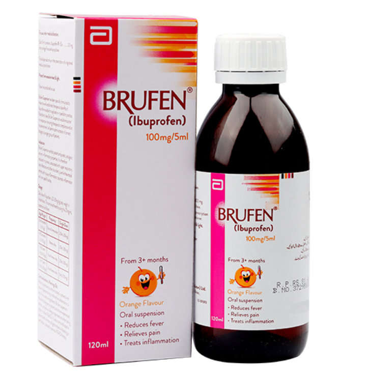 Brufen Suspension 100mg/5ml 120ml