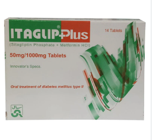 Itaglip plus 50mg/1000mg Tablets 14s