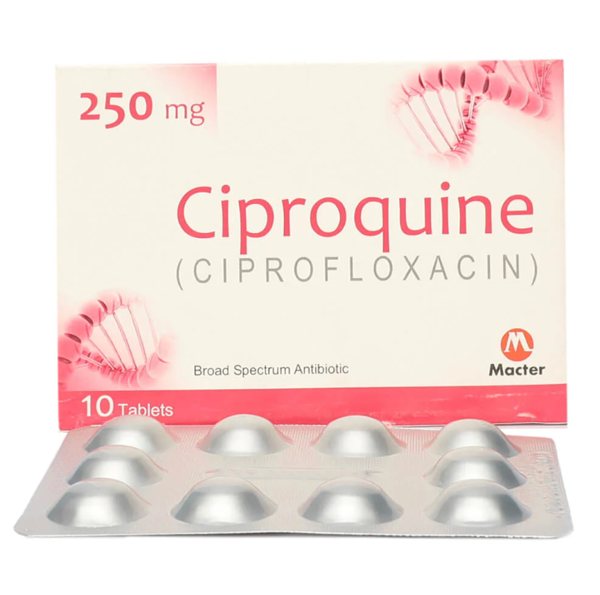 Ciproquine 250mg Tablets