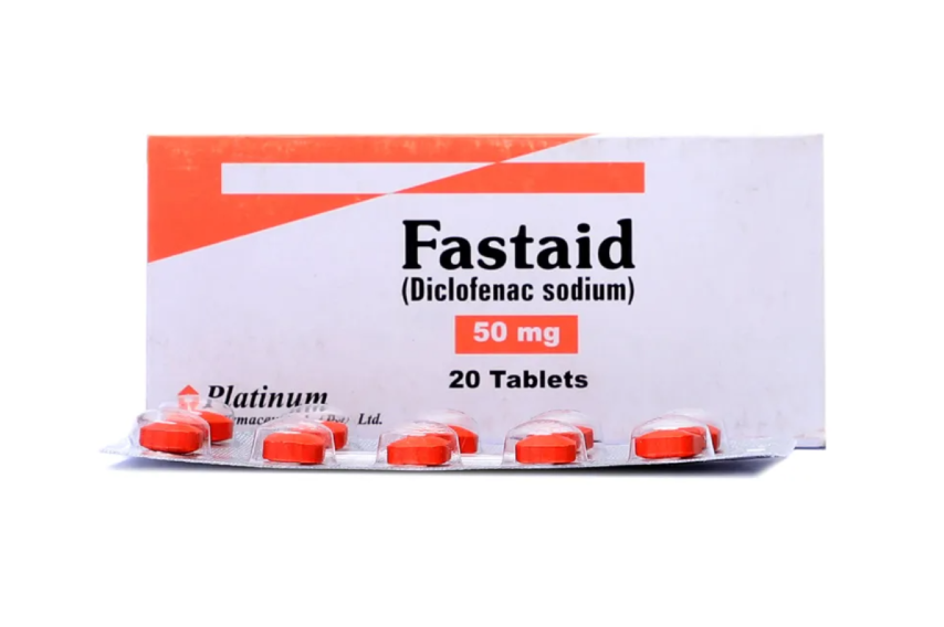 Fastaid 50mg Tablets
