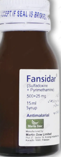 Fansidar 500 +25mg Syrup 15ml