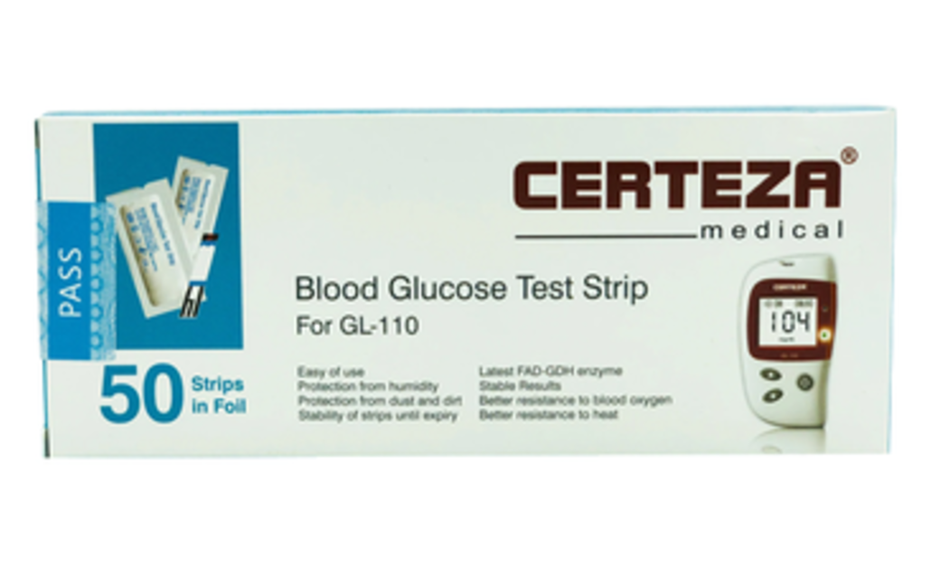 Certeza BLOOD GLUCOSE STRIP GL-110