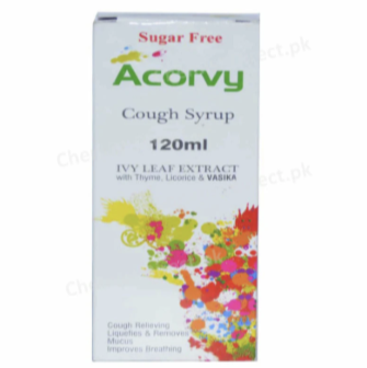 Acorvy Cough Syrup 120Ml Syrup