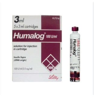 Humalog 100 3ML Cartridges