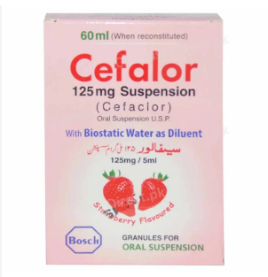 Cefalor 125mg / 5ml suspension