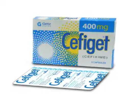 Cefiget 400mg Capsules