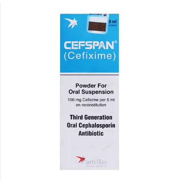 Cefspan 100mg/5Ml Oral Suspension 30Ml
