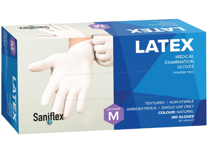 Latex Gloves (M)